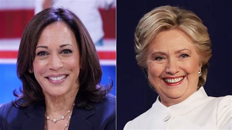 Kamala Harris and Hillary Clinton Have a Close Bond .